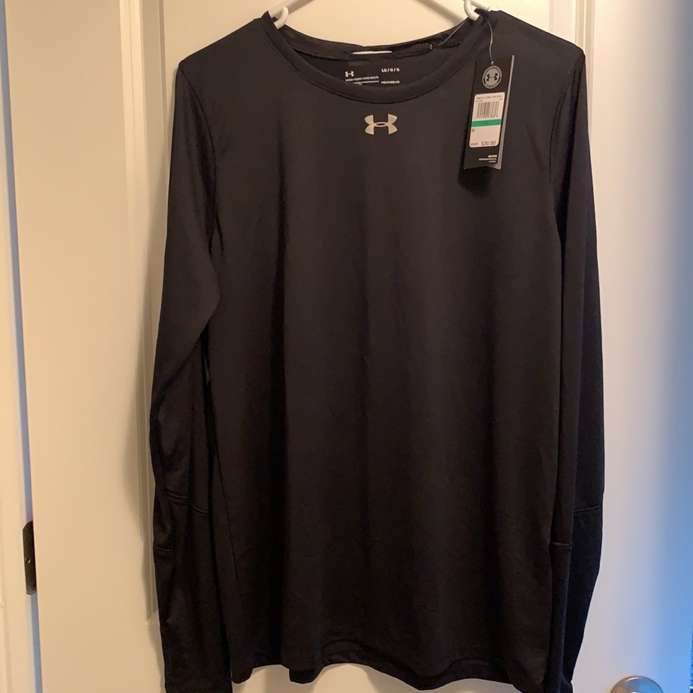 Under Armour Black Heatgear Long Sleeve T-shirt